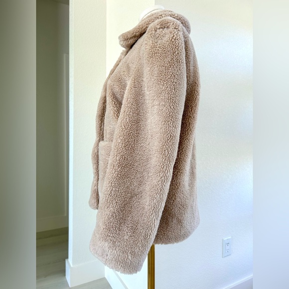 Philosophy Faux Shearling Sherpa Teddy Jacket Womens Size Small - Picture 8 of 14